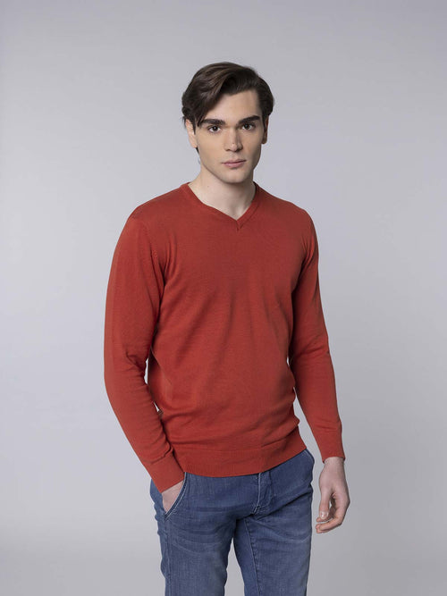 Basic V-neck sweater