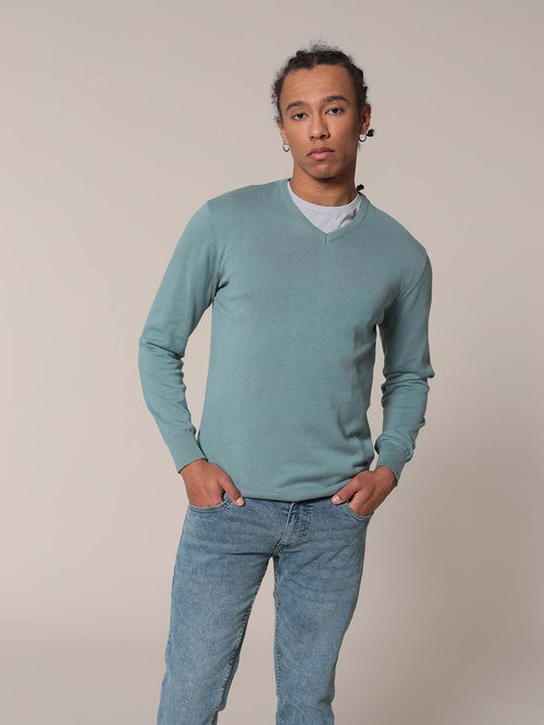 Basic V-neck sweater