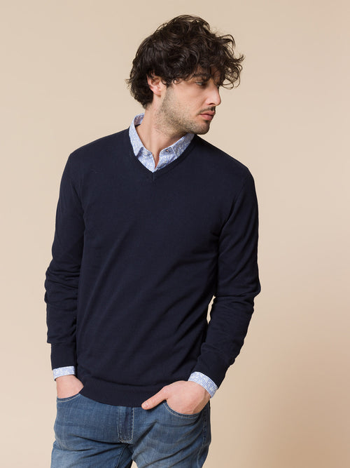 Basic V-neck sweater