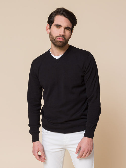 Basic V-neck sweater