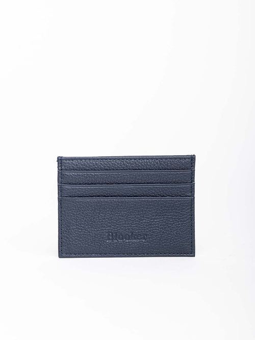 Portacarte in pelle|Colore:Blu