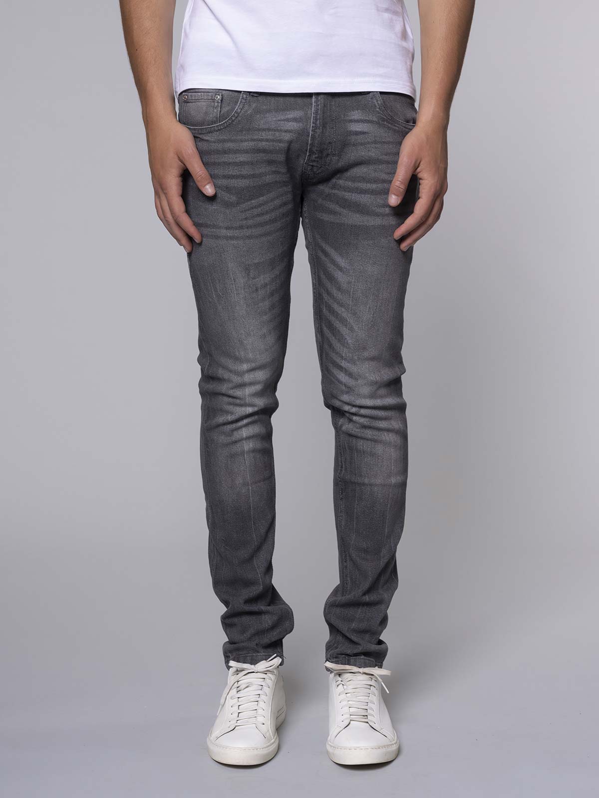 Jeans Chino |Colore:Grigio