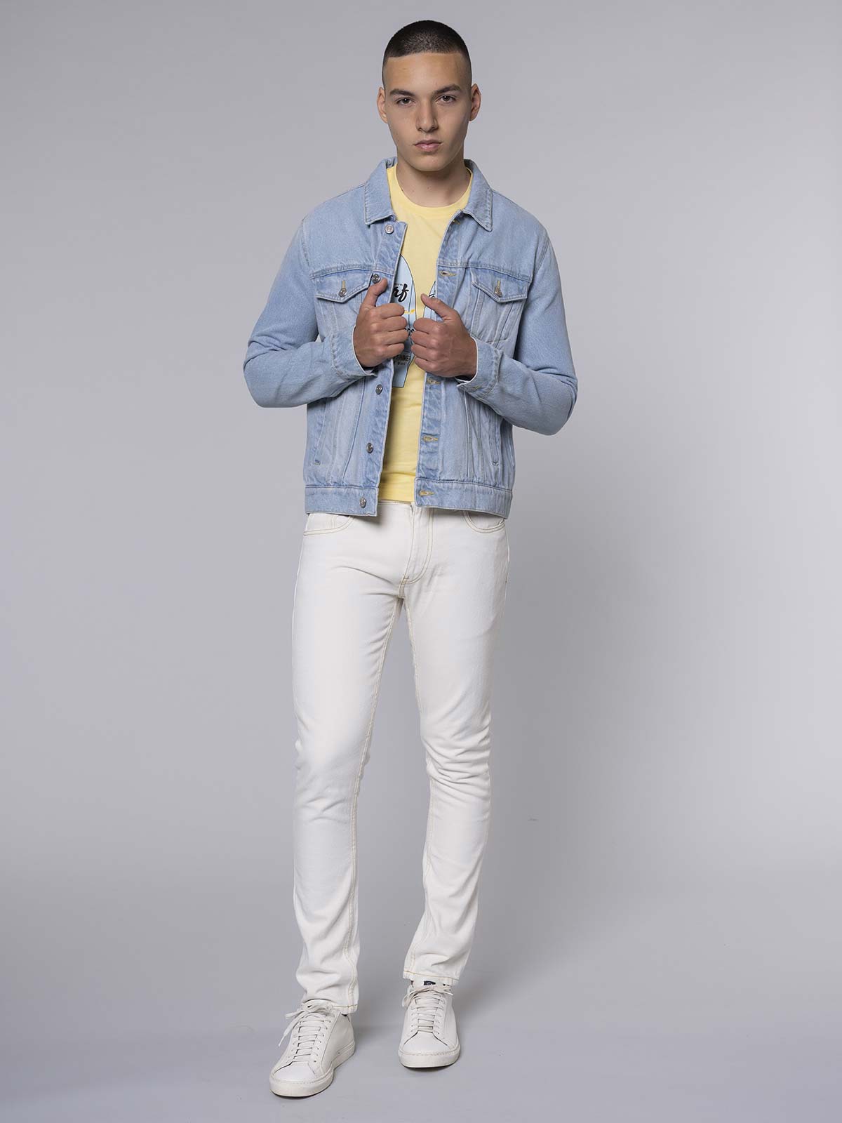 Giacca Jeans chiaro|Colore:Jeans