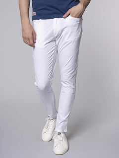 Pantaloni modello 5 tasche|Colore:Bianco