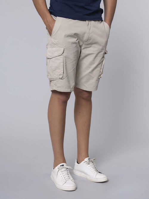 Shorts con tasconi|Colore:Sabbia