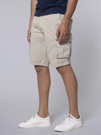 Shorts con tasconi|Colore:Sabbia