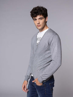 Cardigan con bottoni