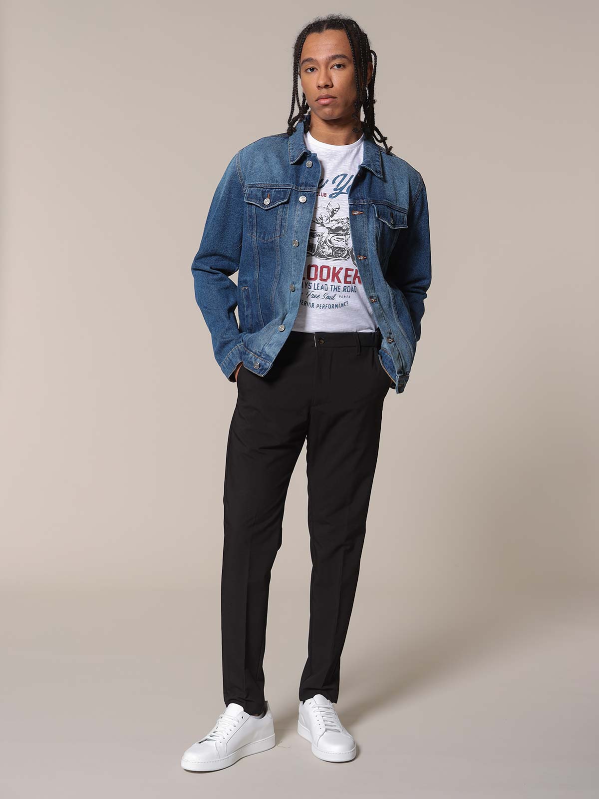 Giacca Jeans scuro|Colore:Jeans