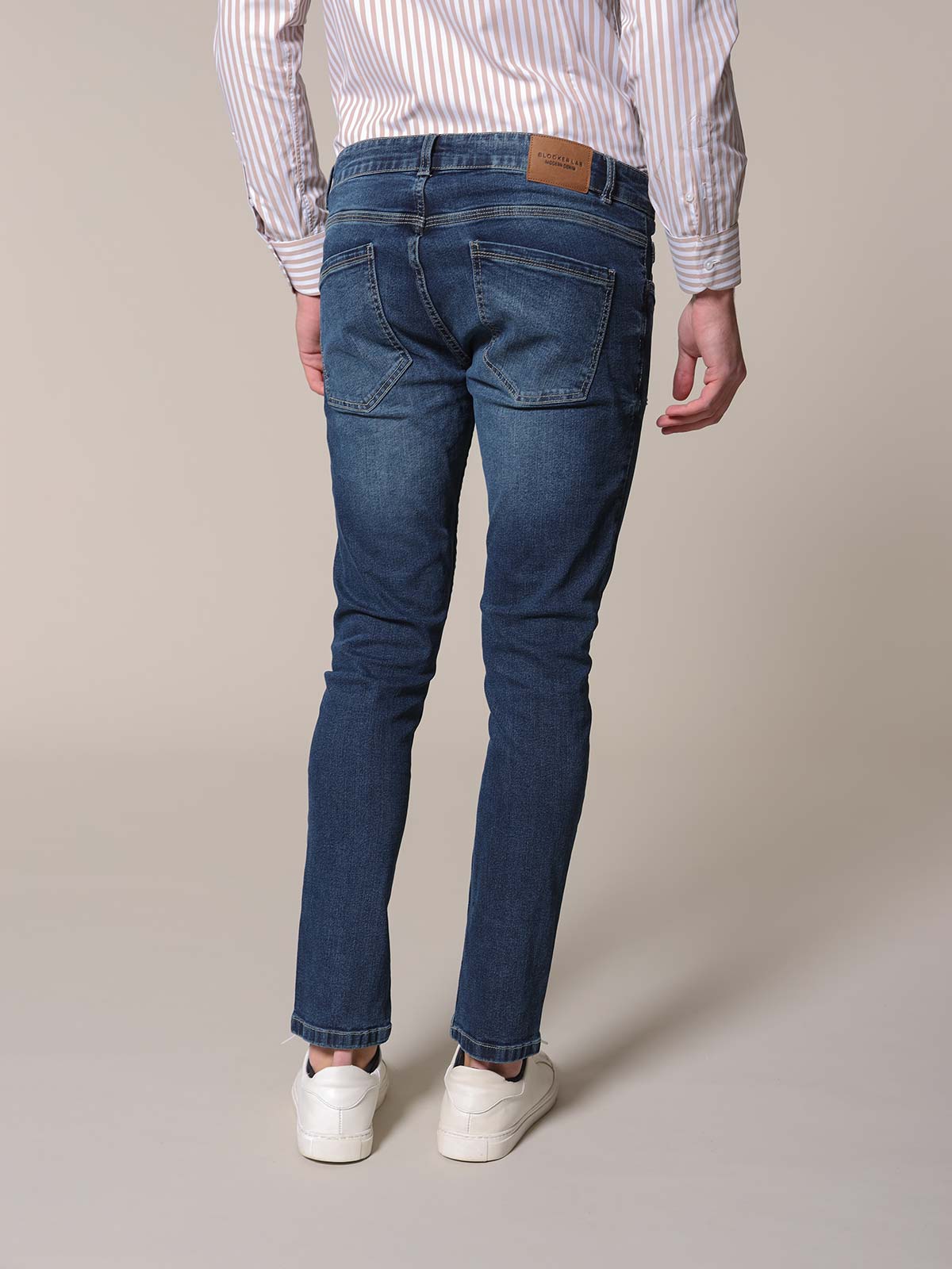 Jeans Lambda|Colore:Jeans