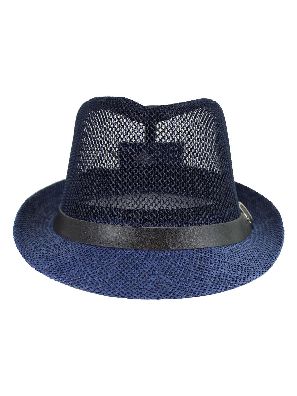 Openwork fedora hat-3