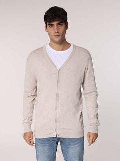 Cardigan con bottoni