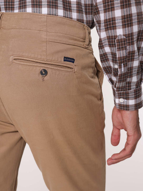 Pantaloni diagonale tasca America|Colore:Beige