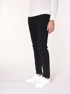 Pantaloni gabardine tasca America|Colore:Nero