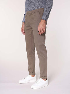 Pantaloni armaturati con pence|Colore:Fango