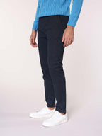 Pantaloni tessuto gabardine|Colore:Blu