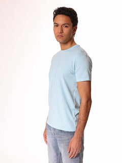 T-Shirt in cotone SUPIMA®|Colore:Cielo