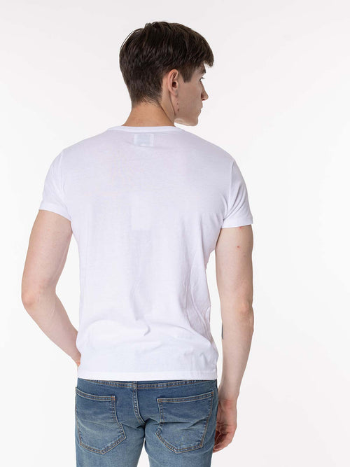 T-Shirt stampa Vespa|Colore:Bianco
