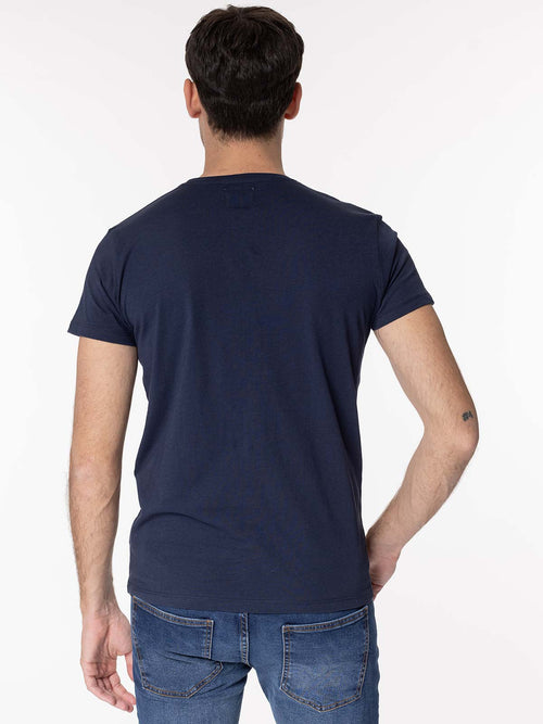 T-Shirt stampa Goemoniers|Colore:Blu