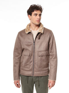 Giubbotto aviatore|Colore:Beige