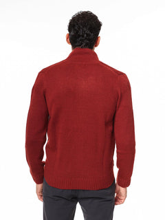 Cardigan con zip|Colore:Ruggine