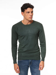 Maglia girocollo cannette|Colore:Verde militare