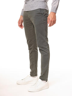 Pantaloni pied e poule|Colore:Verde militare