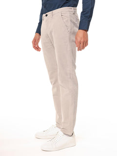 Pantaloni velluto a coste|Colore:Grigio