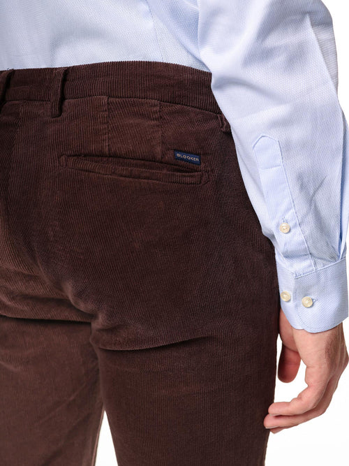 Pantaloni velluto a coste|Colore:Moro