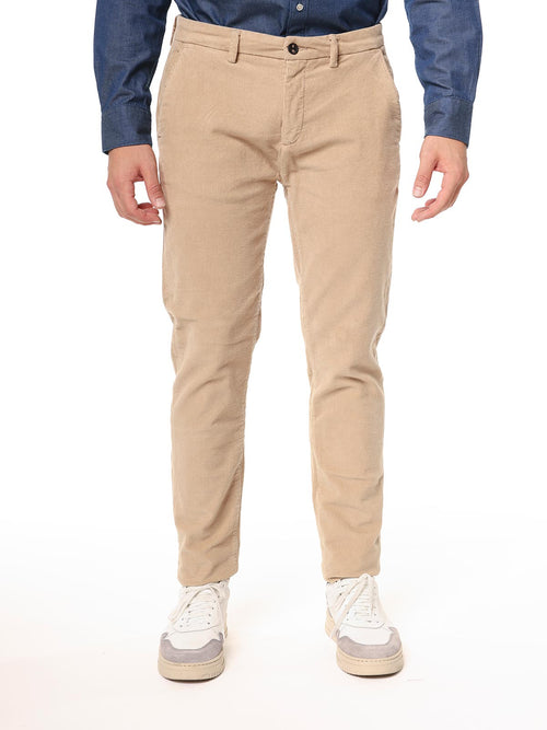 Pantaloni velluto a coste|Colore:Beige