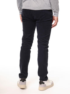 Pantaloni velluto a coste|Colore:Blu