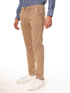 Pantaloni in tessuto gabardine|Colore:Beige