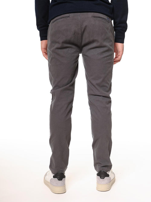 Pantaloni in tessuto gabardine|Colore:Buio