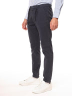 Pantaloni con elastico|Colore:Blu