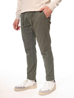 Pantaloni con elastico|Colore:Verde