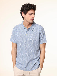 Polo fantasia floreale