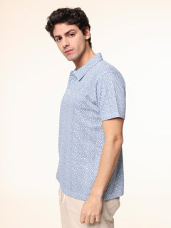 Polo fantasia floreale