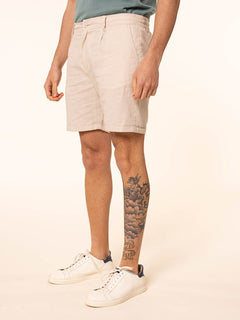 Bermuda lino cotone|Colore:Sabbia