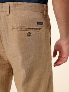 Bermuda lino cotone|Colore:Beige