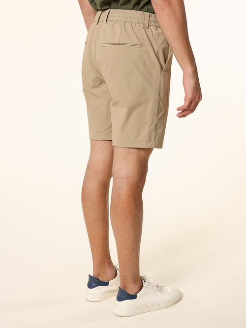 Bermuda in tessuto tecnico|Colore:Beige