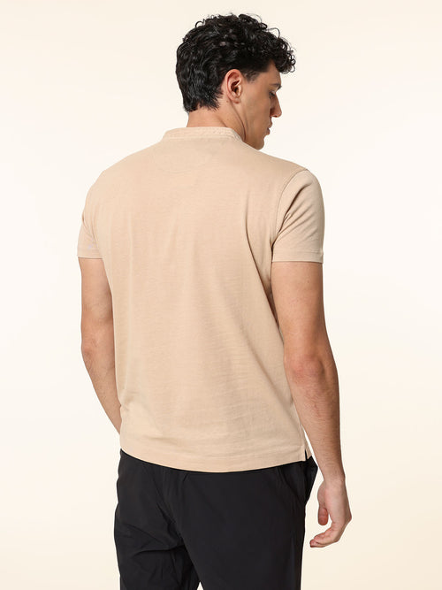 T-Shirt Polo|Colore:Beige