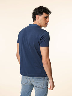 T-Shirt Polo|Colore:Blu
