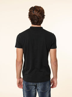 T-Shirt Polo|Colore:Nero