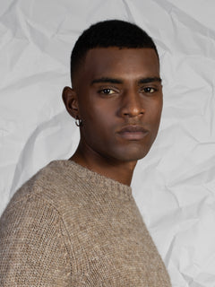 Maglia girocollo|Colore:Fango