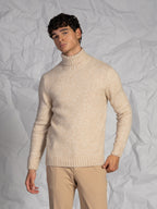 Maglia collo alto|Colore:Beige