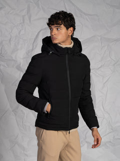 Giubbotto trapuntato|Colore:Nero