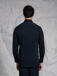 Camicia tessuto tecnico|Colore:Blu
