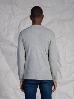 Cardigan con bottoni|Colore:Grigio