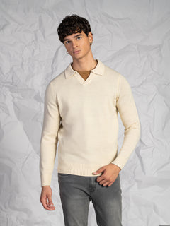 Maglia collo polo|Colore:Beige chiaro