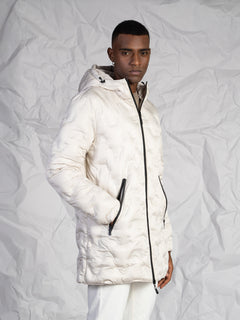 Giubbotto lungo reversibile|Colore:Beige