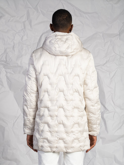 Giubbotto lungo reversibile|Colore:Beige